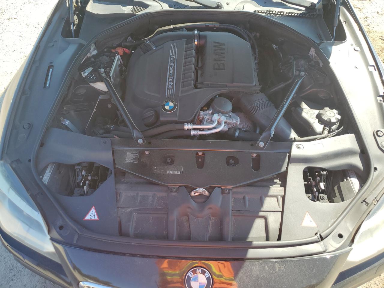 2014 Bmw 640 I Gran Coupe Black vin: WBA6A0C55ED317283