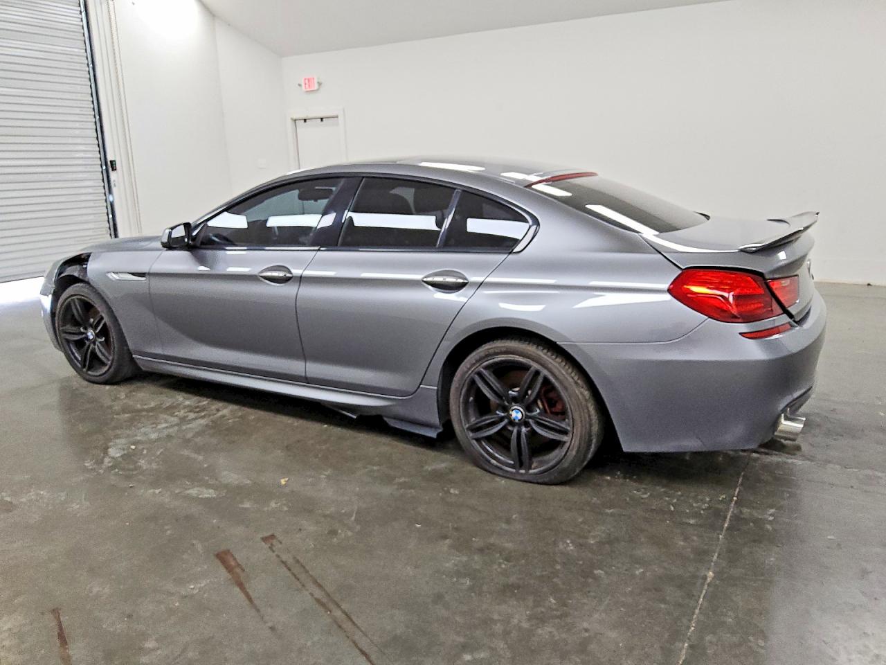 2014 Bmw 640 I Gran Coupe Серый vin: WBA6A0C55ED317770