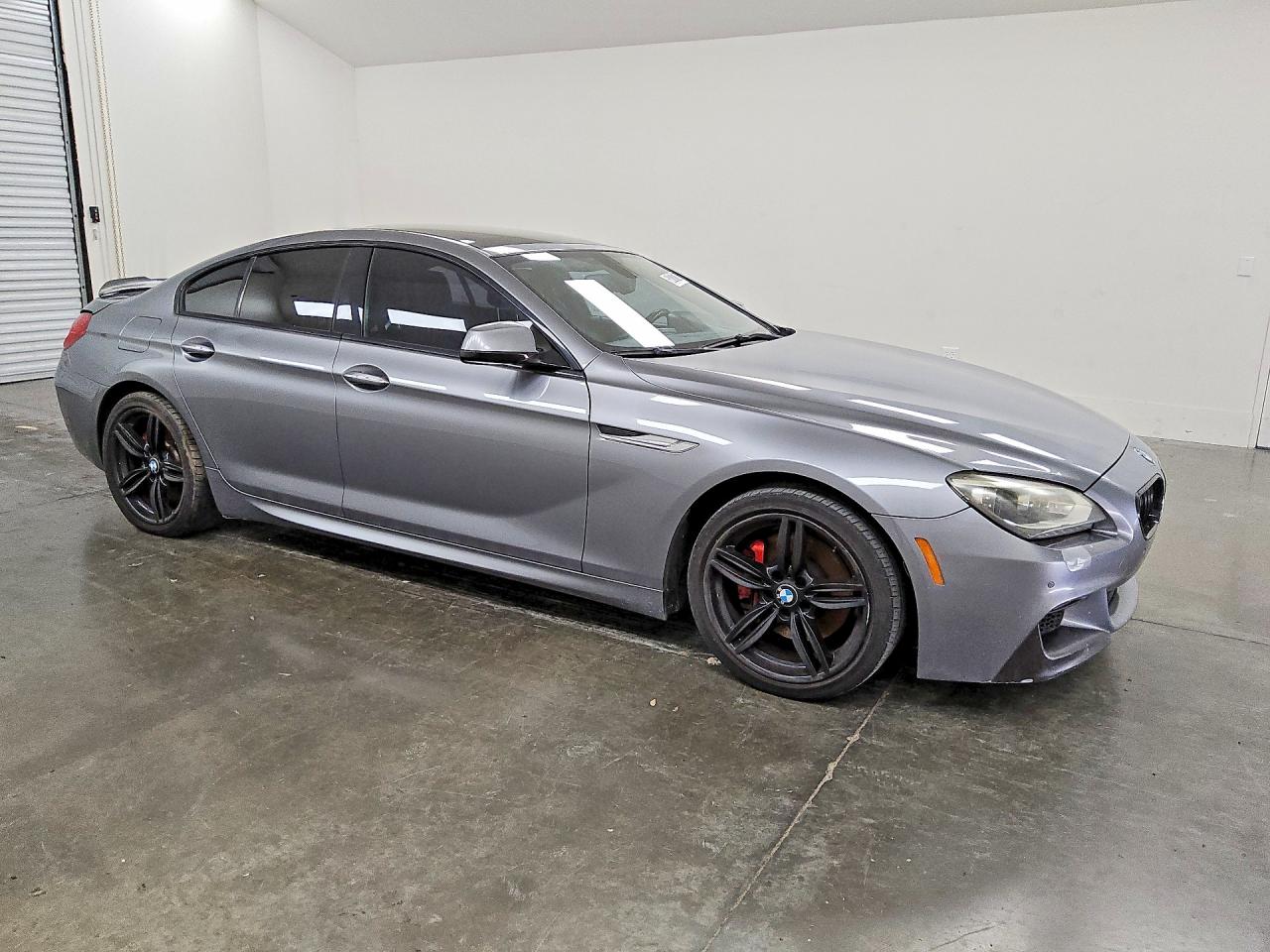 2014 Bmw 640 I Gran Coupe Серый vin: WBA6A0C55ED317770