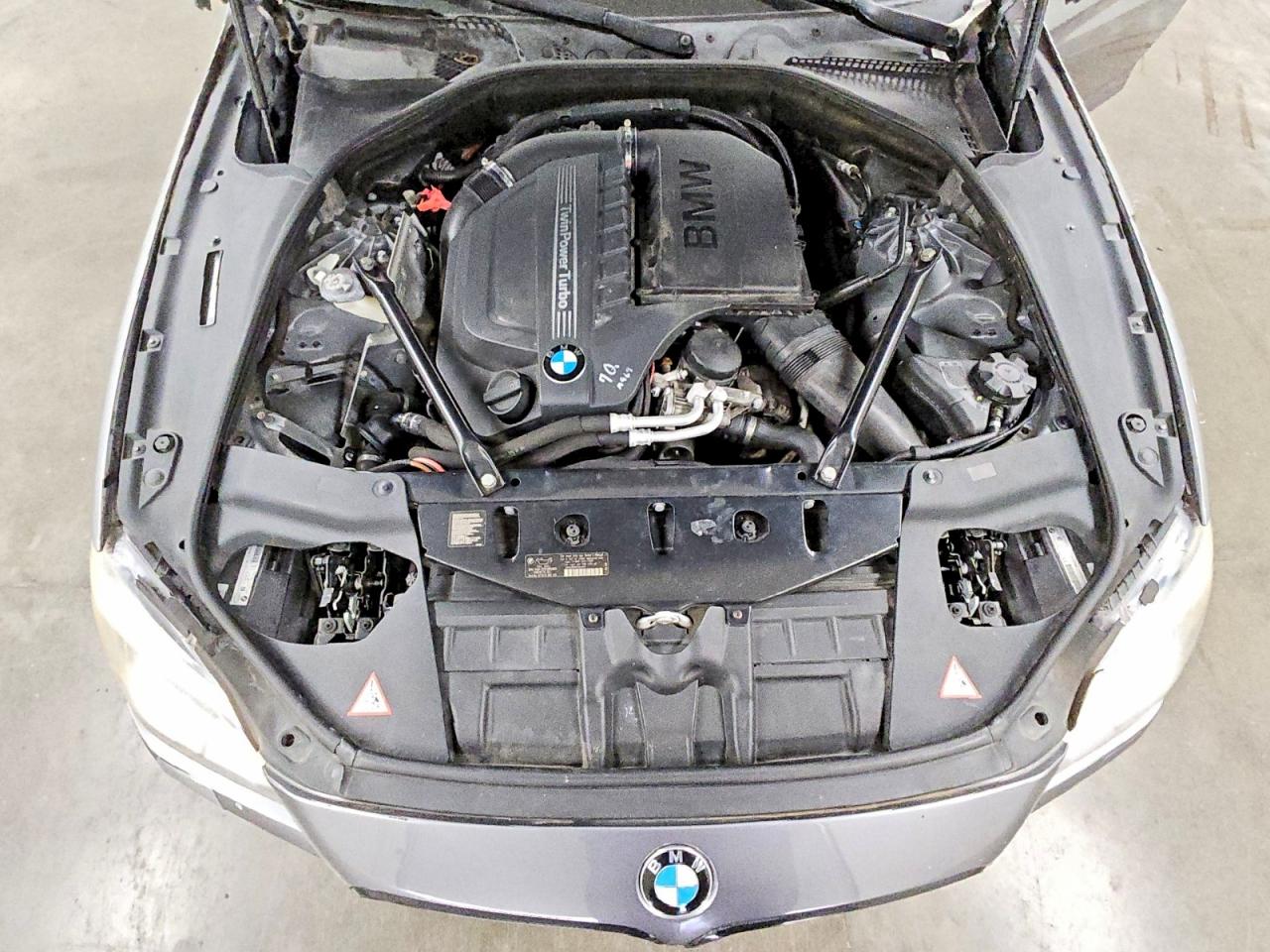 2014 Bmw 640 I Gran Coupe Серый vin: WBA6A0C55ED317770