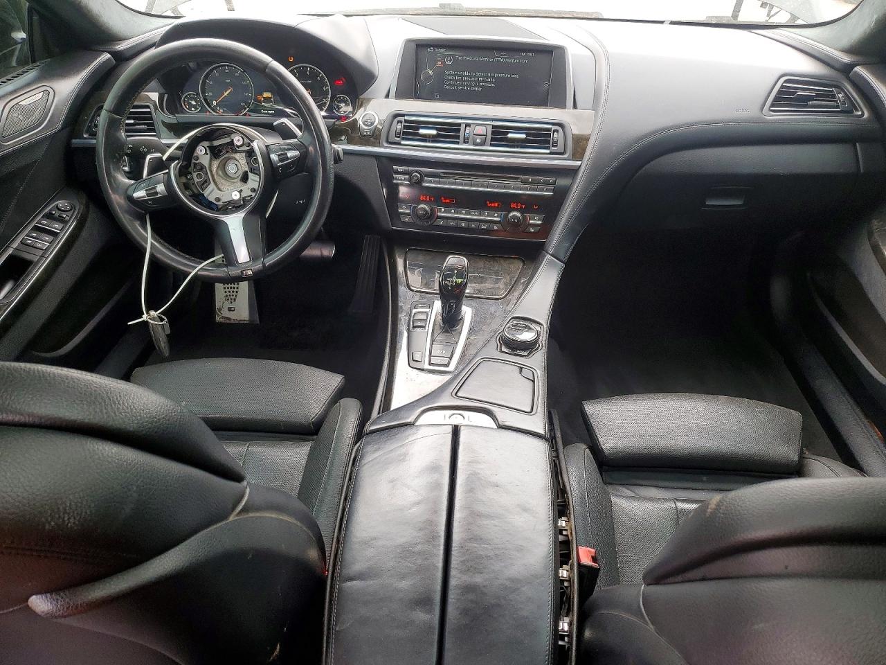2015 Bmw 640 I Gran Coupe Черный vin: WBA6A0C55FD318581