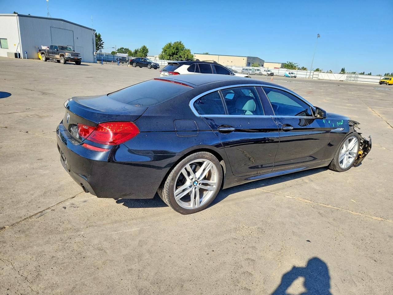 2013 Bmw 640 I Black vin: WBA6A0C57DDZ03711