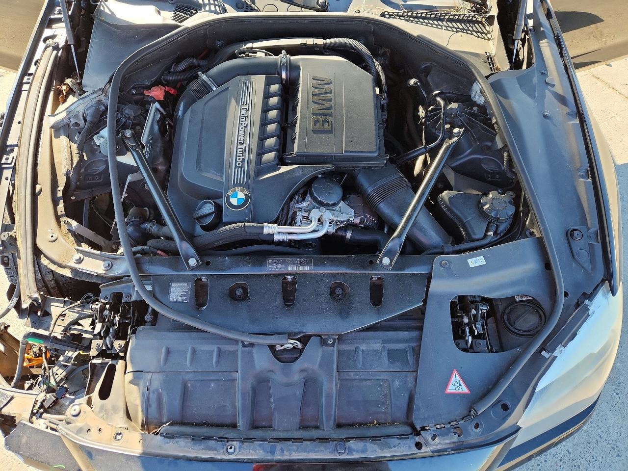 2013 Bmw 640 I Black vin: WBA6A0C57DDZ03711