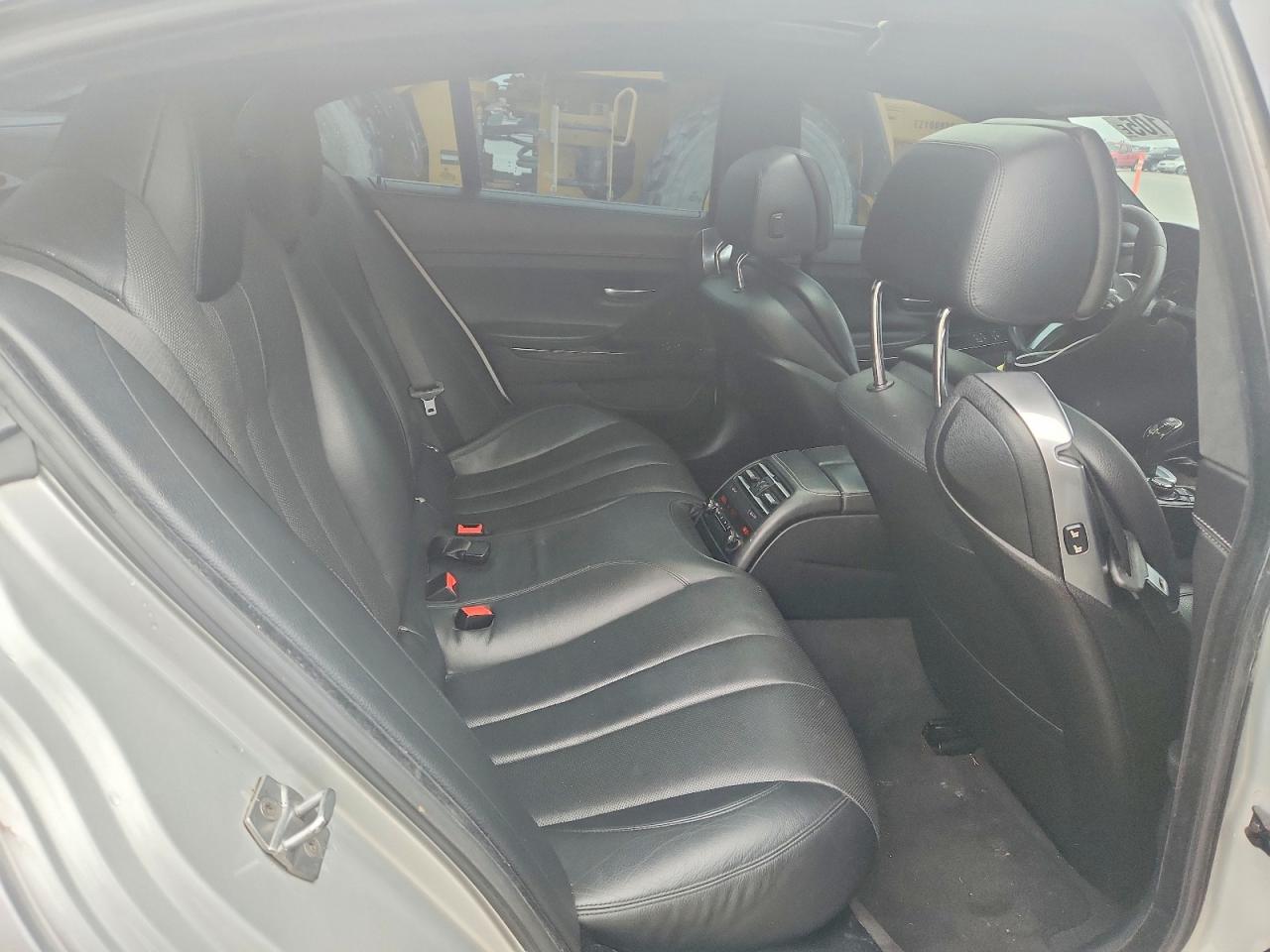 2014 Bmw 640 I Gran Coupe Silver vin: WBA6A0C57ED317172