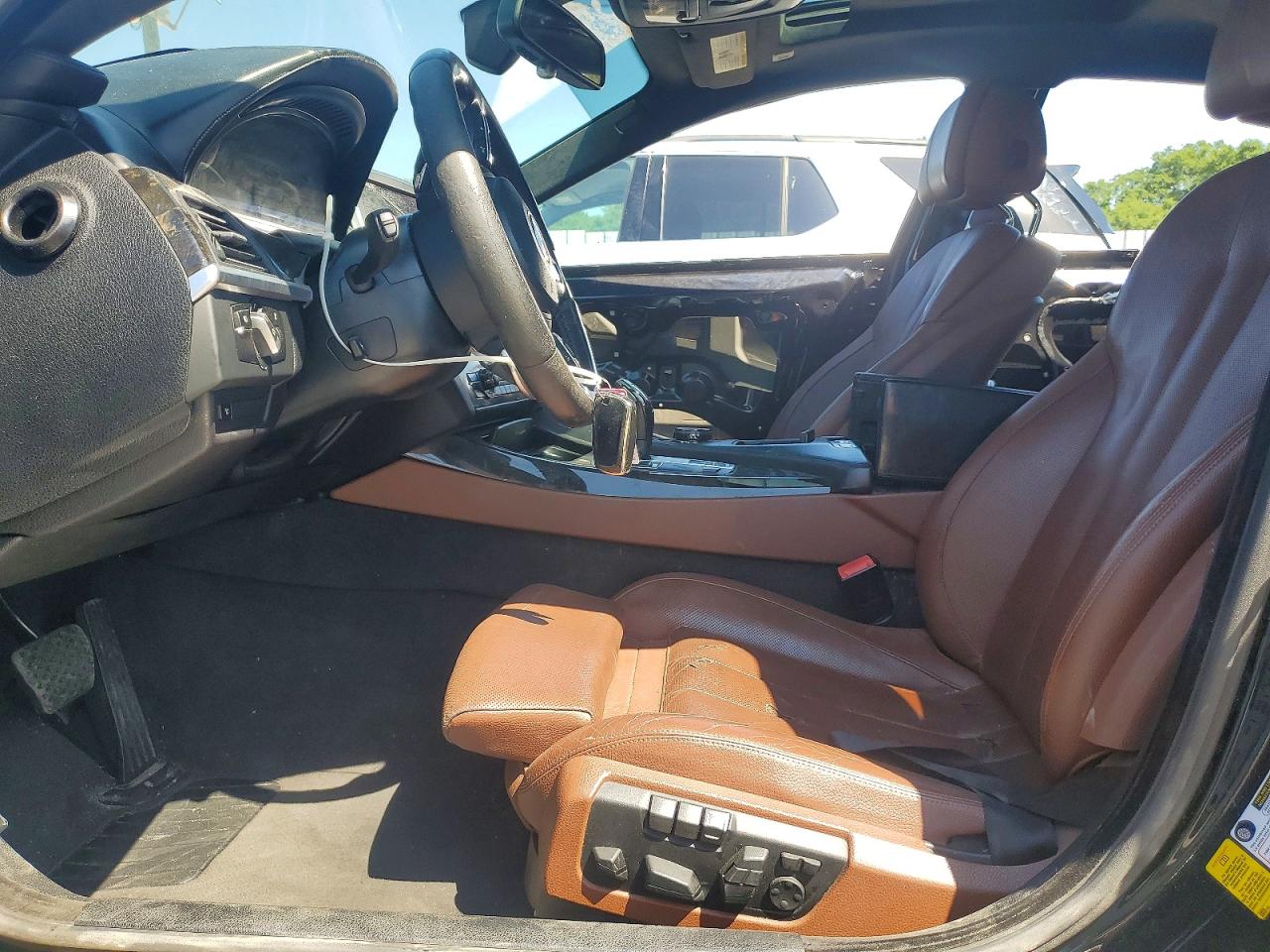 2015 Bmw 640 I Gran Coupe Black vin: WBA6A0C57FD318999