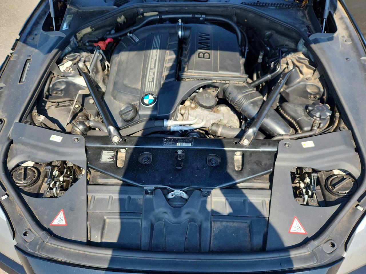 2013 Bmw 640 I Черный vin: WBA6A0C58DDZ03992