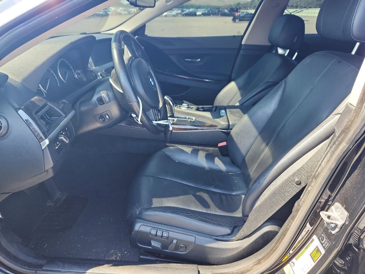 2013 Bmw 640 I Черный vin: WBA6A0C58DDZ03992