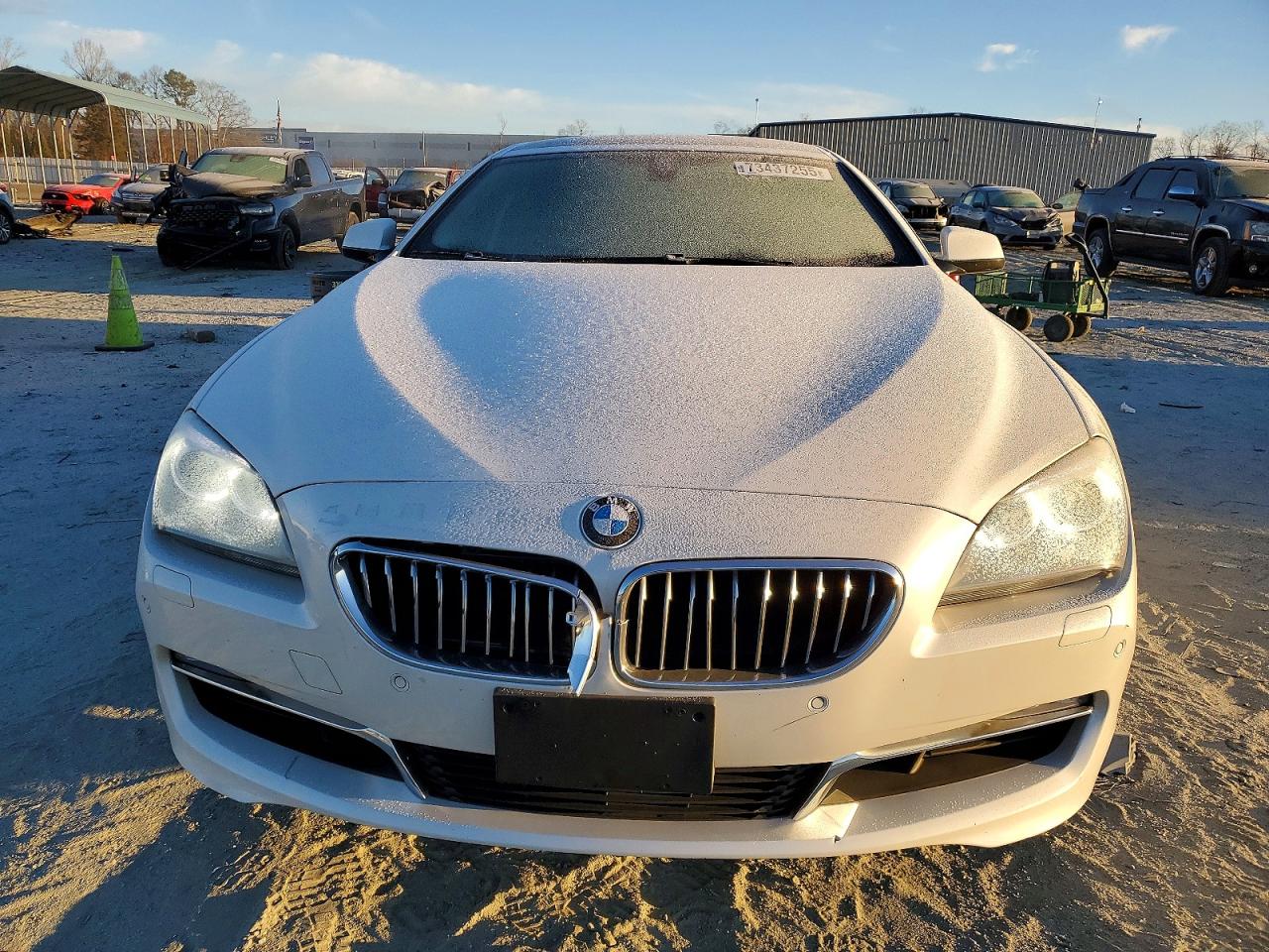 2015 Bmw 640 I Gran Coupe Gray vin: WBA6A0C58FD318378
