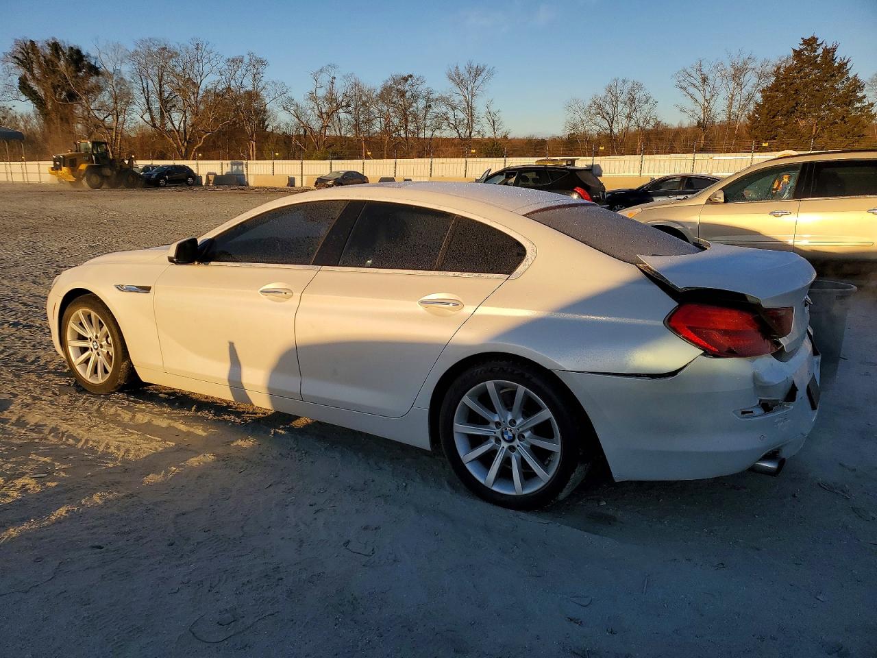 2015 Bmw 640 I Gran Coupe Gray vin: WBA6A0C58FD318378