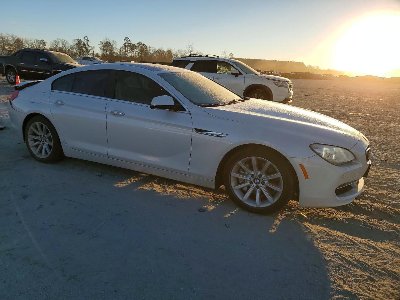 2015 Bmw 640 I Gran Coupe Gray vin: WBA6A0C58FD318378