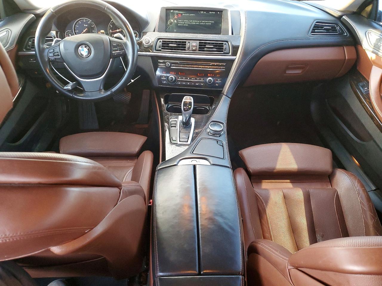 2015 Bmw 640 I Gran Coupe Gray vin: WBA6A0C58FD318378