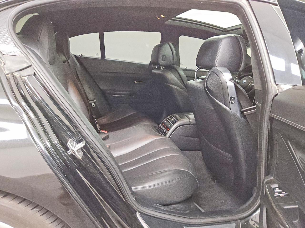 2015 Bmw 640 I Gran Coupe Black vin: WBA6A0C59FGB53796