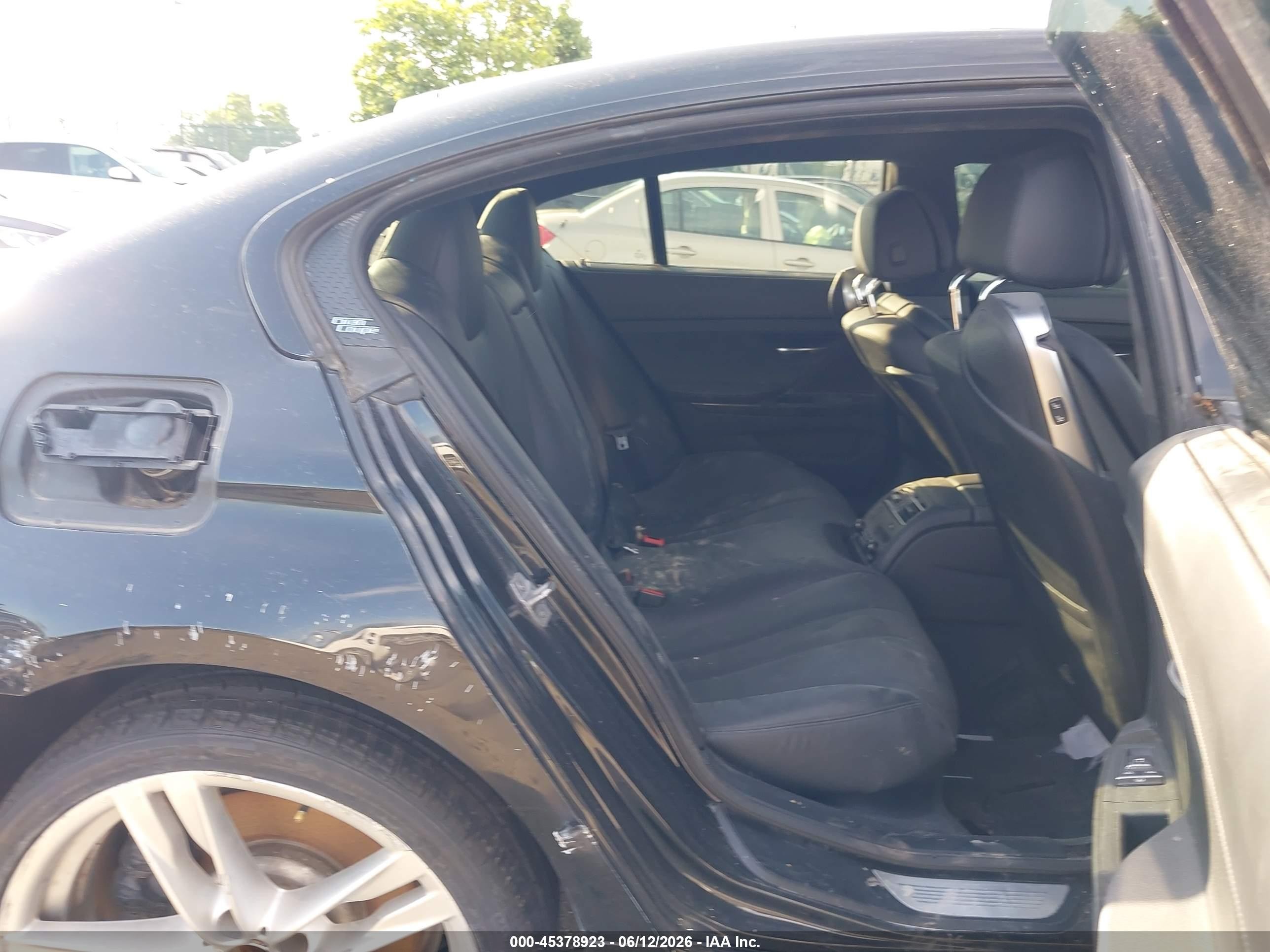 2015 Bmw 640i Gran Coupe   Black vin: WBA6A0C5XFD318947