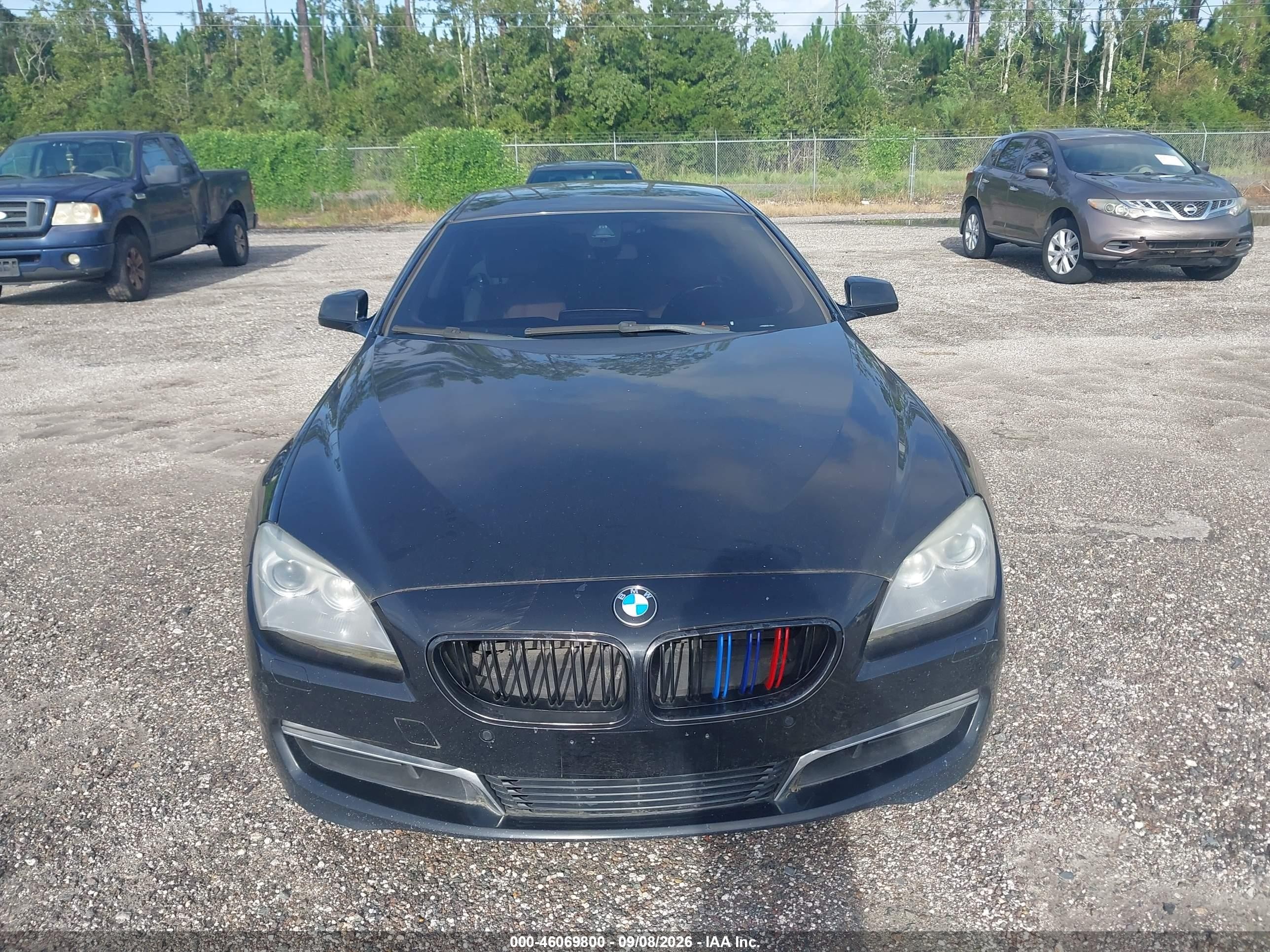 2013 Bmw 6 Series 650i Черный vin: WBA6B2C50DD128340