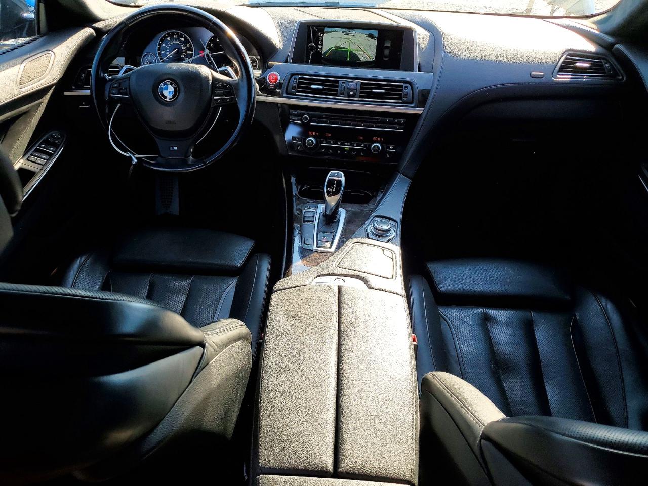 2013 Bmw 650 I Black vin: WBA6B2C50DDG66572