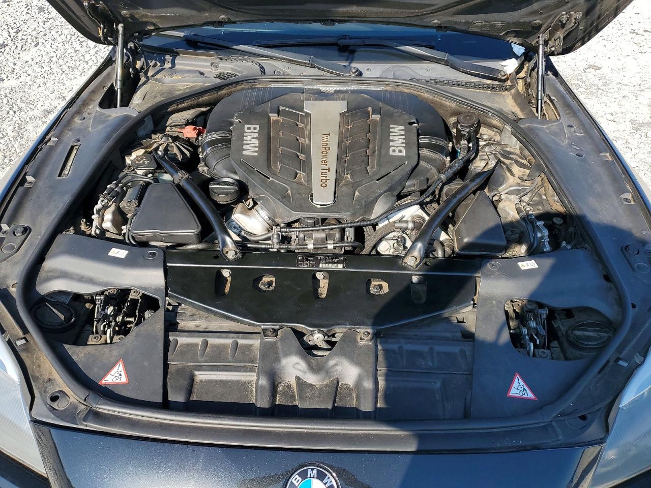 2013 Bmw 650 I Black vin: WBA6B2C50DDG66572
