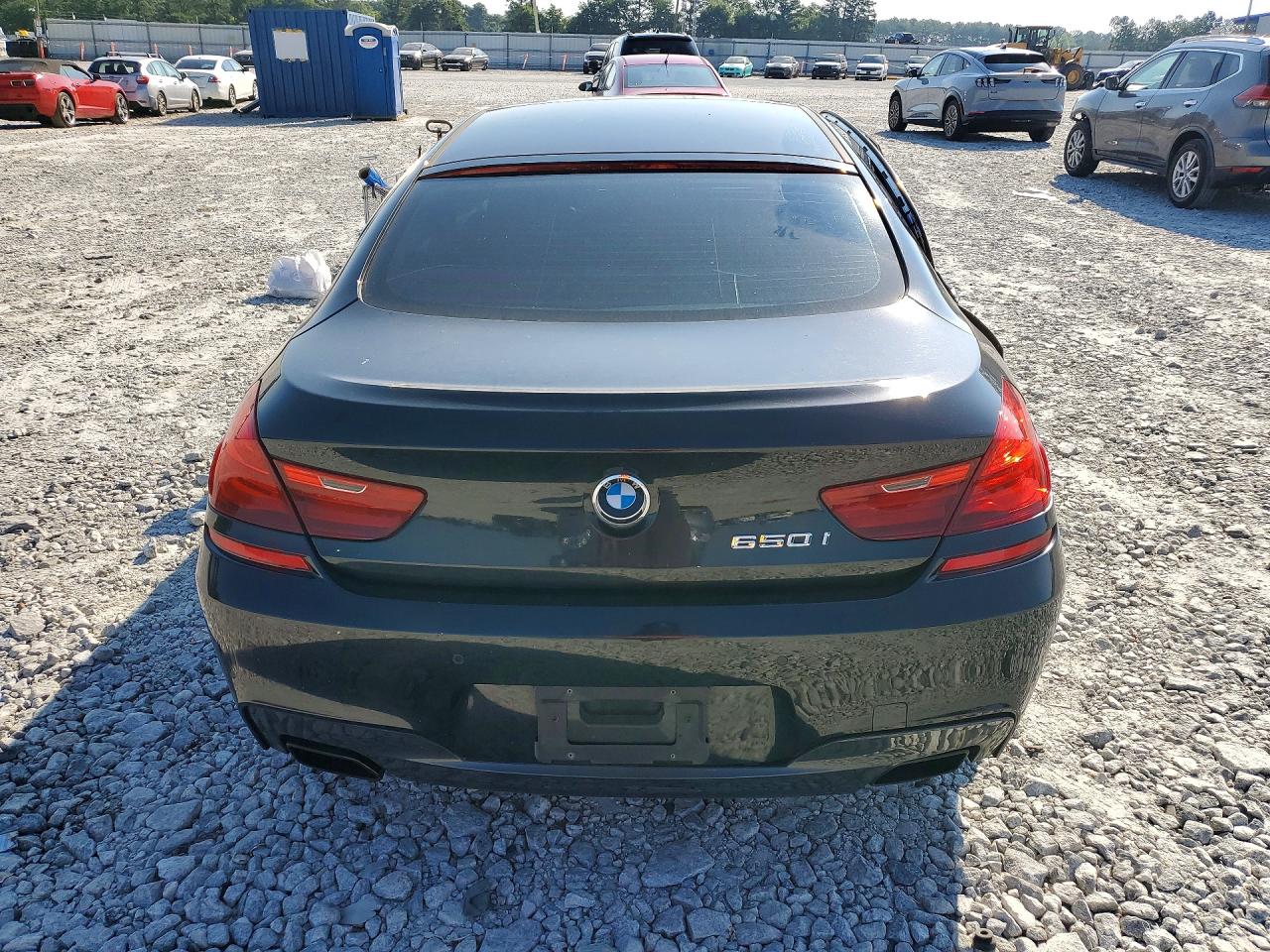 2013 Bmw 650 I Black vin: WBA6B2C50DDG66572