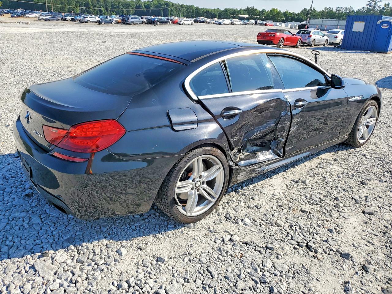 2013 Bmw 650 I Black vin: WBA6B2C50DDG66572