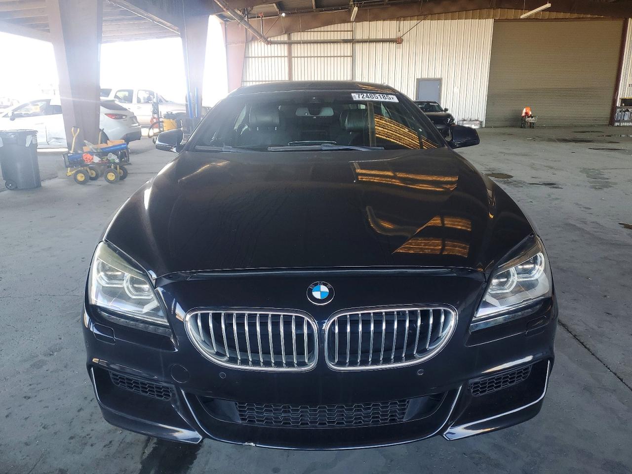 2014 Bmw 650 I Gran Coupe Charcoal vin: WBA6B2C50ED129103