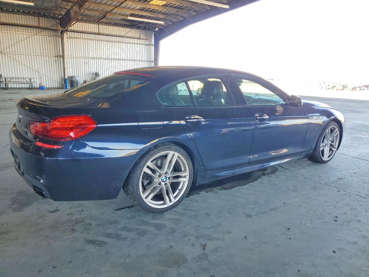 2014 Bmw 650 I Gran Coupe Charcoal vin: WBA6B2C50ED129103