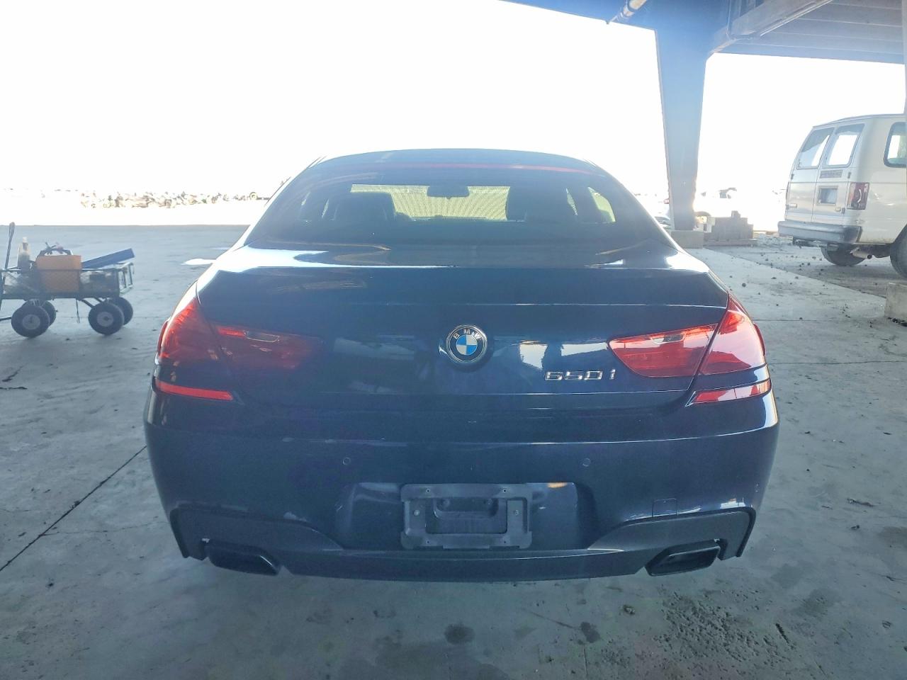 2014 Bmw 650 I Gran Coupe Charcoal vin: WBA6B2C50ED129103