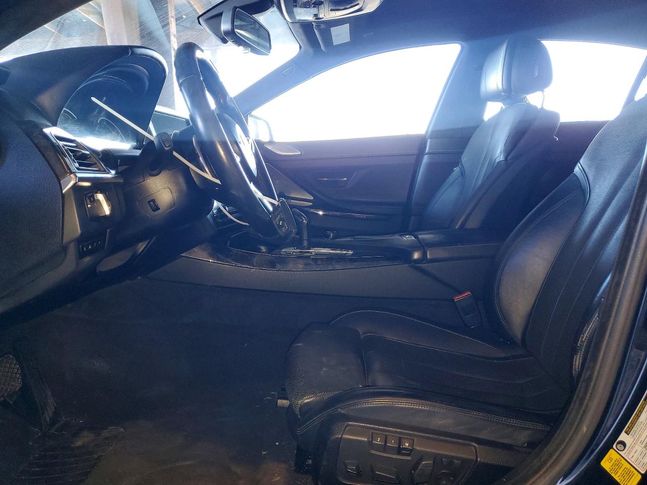 2014 Bmw 650 I Gran Coupe Charcoal vin: WBA6B2C50ED129103