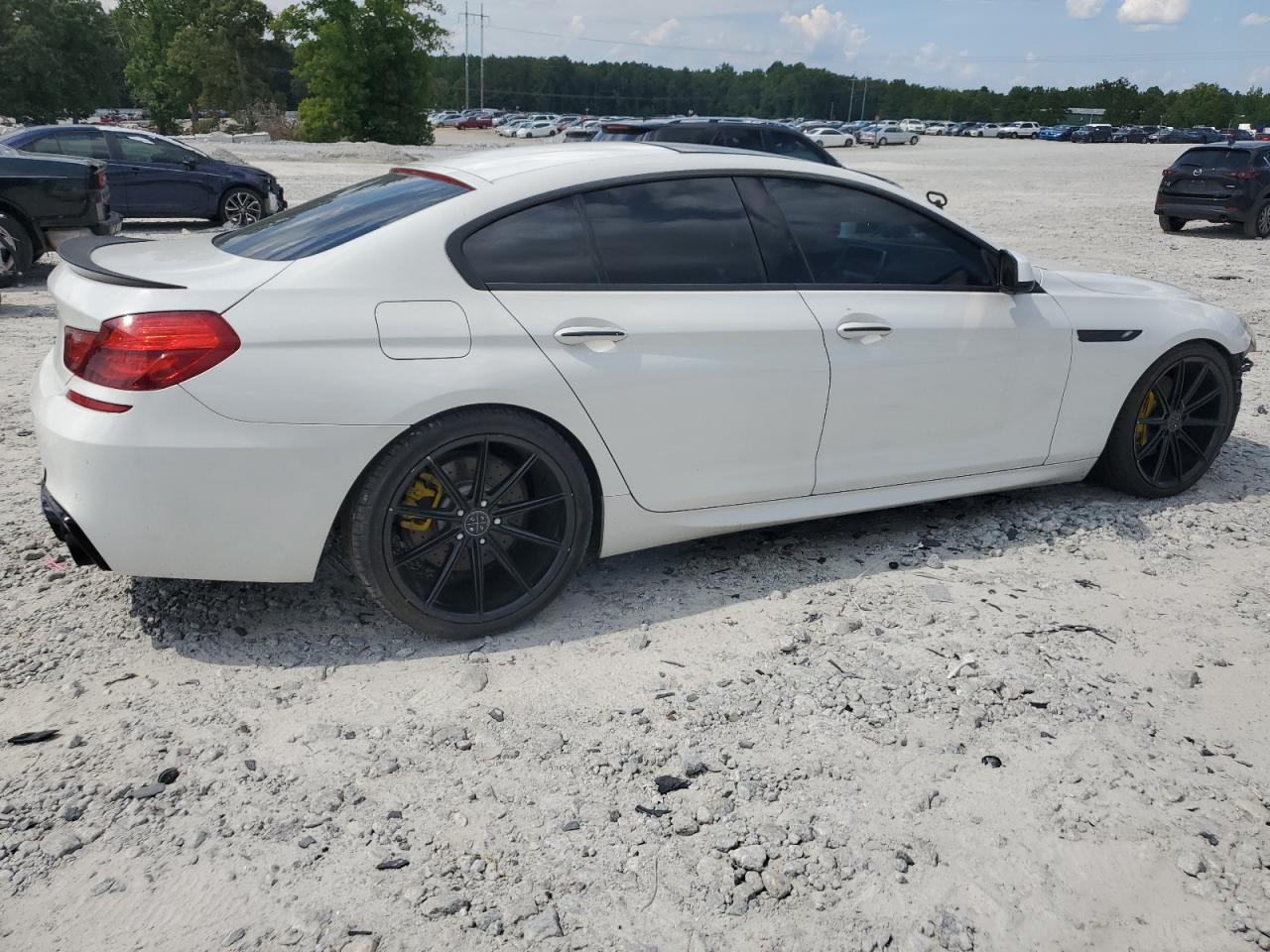 2013 Bmw 650 I White vin: WBA6B2C51DDG66936