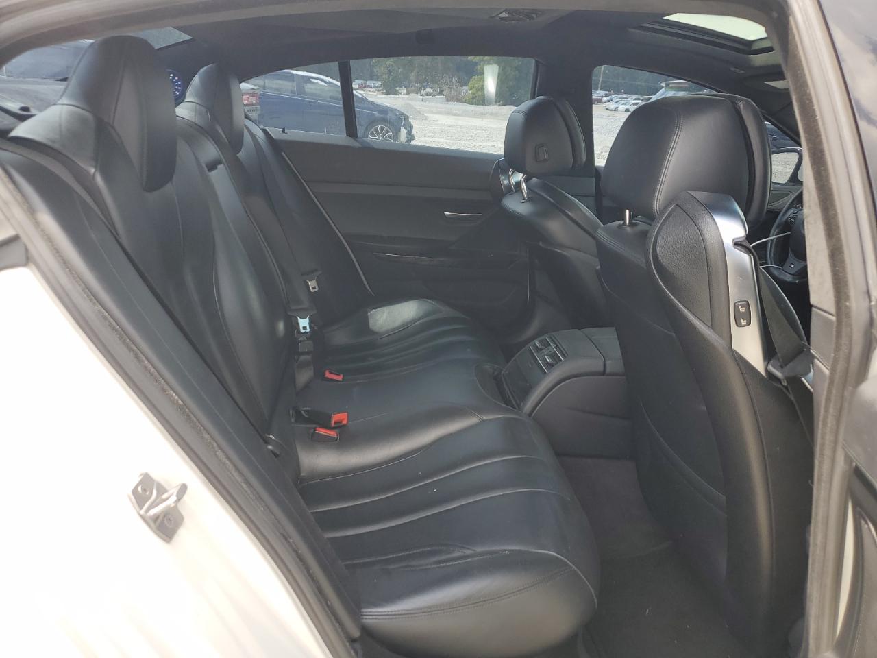 2013 Bmw 650 I White vin: WBA6B2C51DDG66936