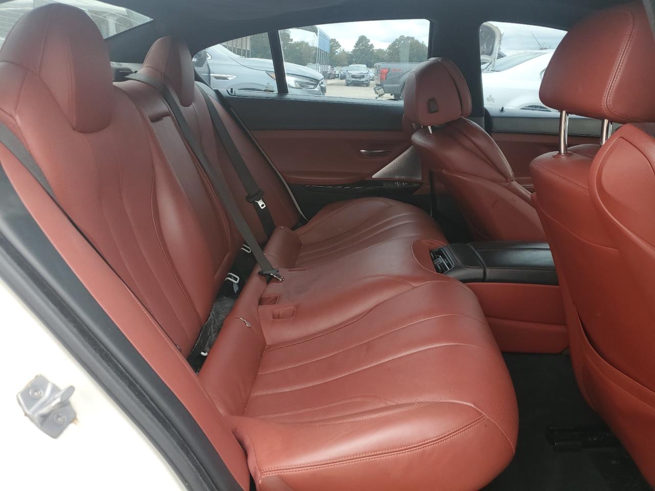 2014 Bmw 650 I Gran Coupe White vin: WBA6B2C52ED129734