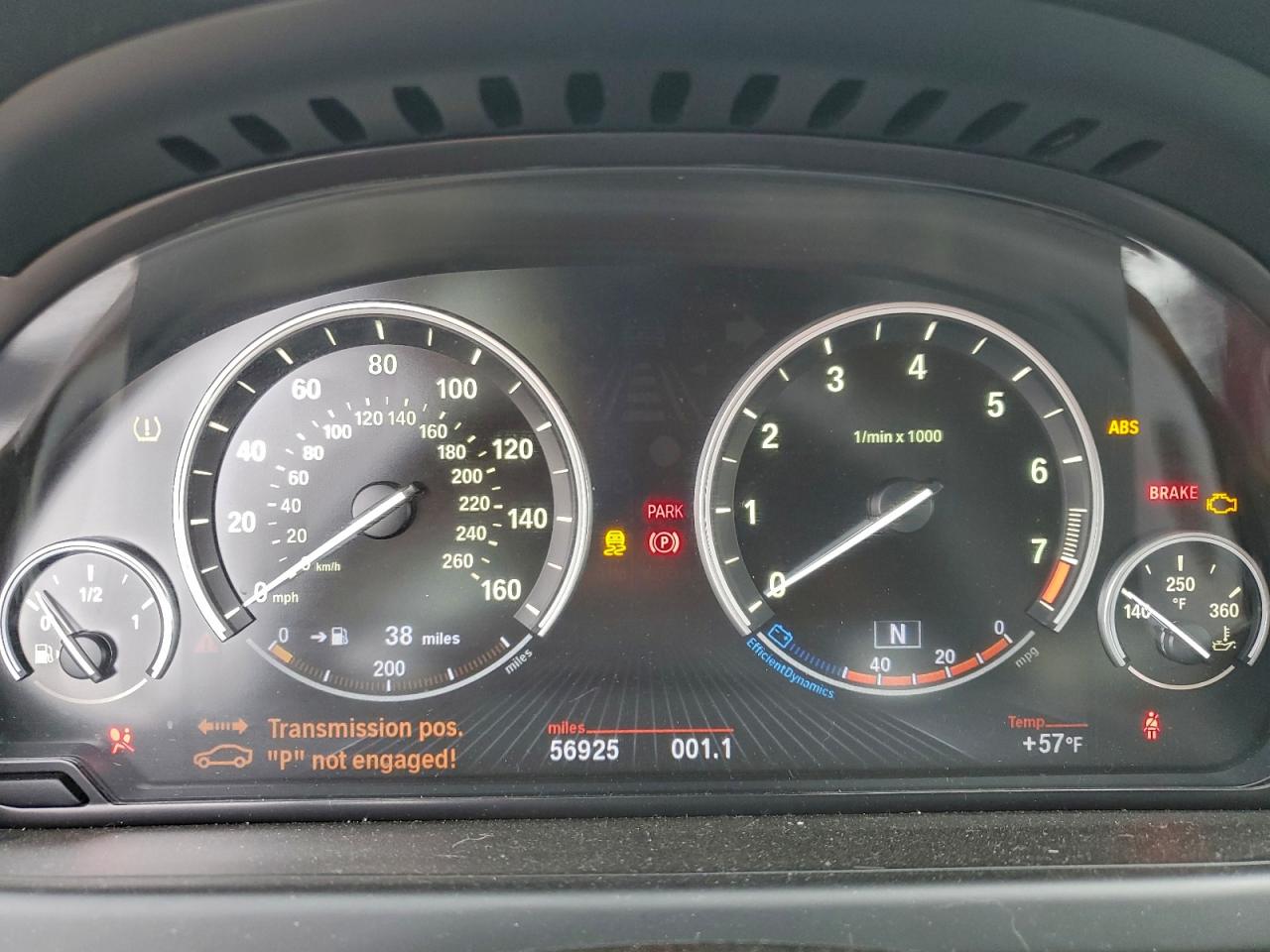2013 Bmw 650 I White vin: WBA6B2C53DDG66565