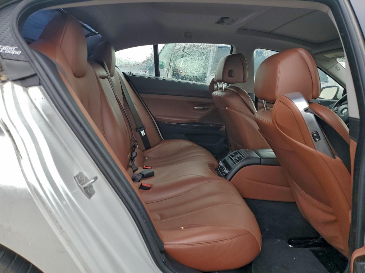 2013 Bmw 650 I White vin: WBA6B2C53DDG66565