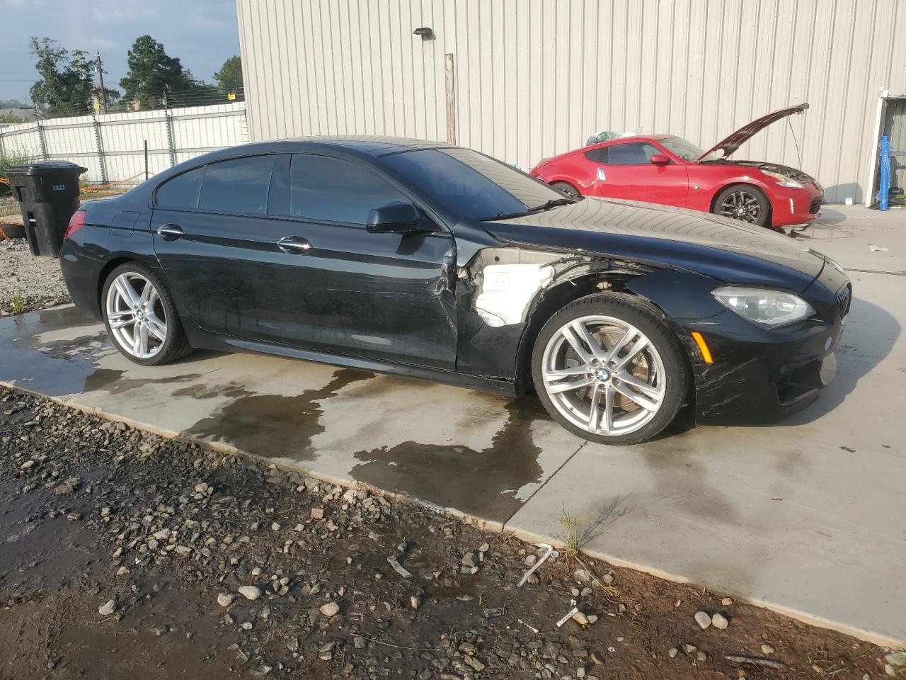 2014 Bmw 650 I Gran Coupe Черный vin: WBA6B2C53ED129712