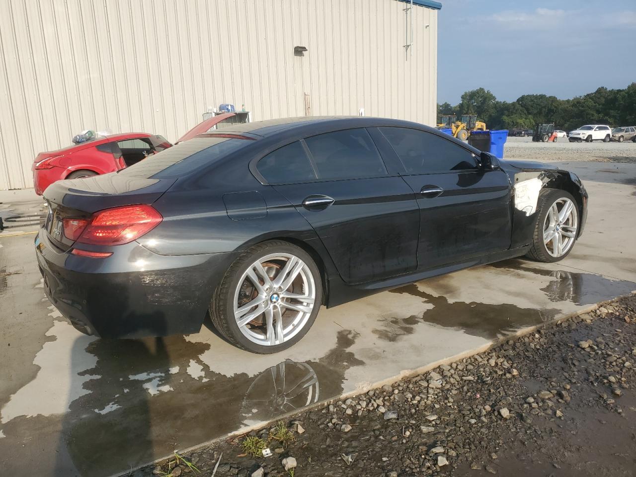 2014 Bmw 650 I Gran Coupe Черный vin: WBA6B2C53ED129712