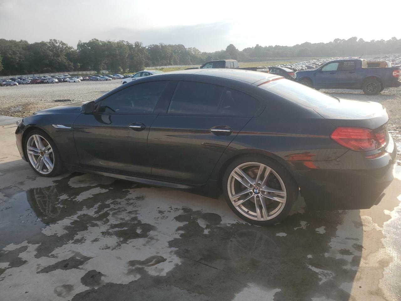 2014 Bmw 650 I Gran Coupe Черный vin: WBA6B2C53ED129712