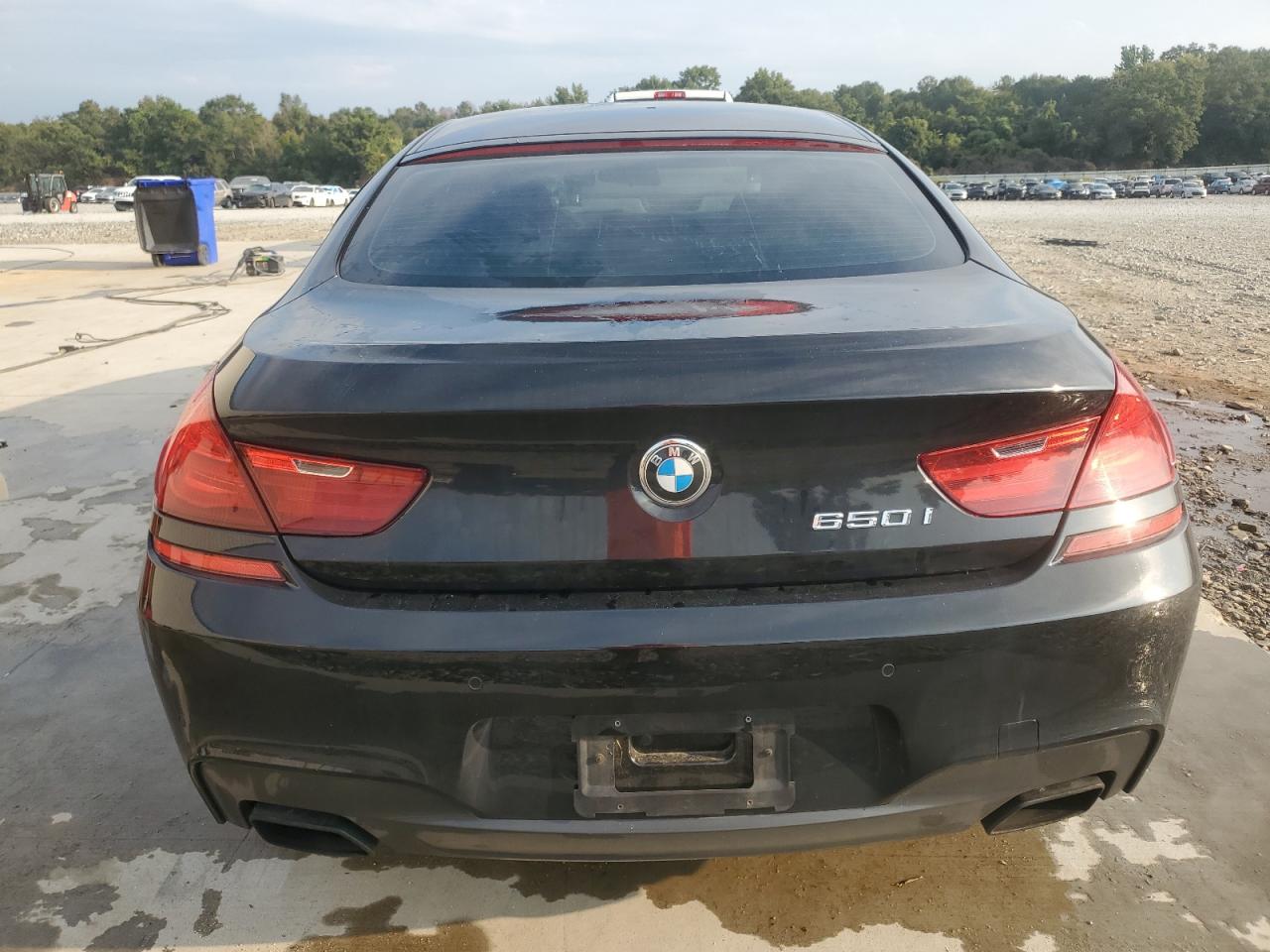 2014 Bmw 650 I Gran Coupe Черный vin: WBA6B2C53ED129712