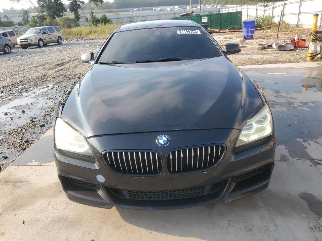 2014 Bmw 650 I Gran Coupe Черный vin: WBA6B2C53ED129712