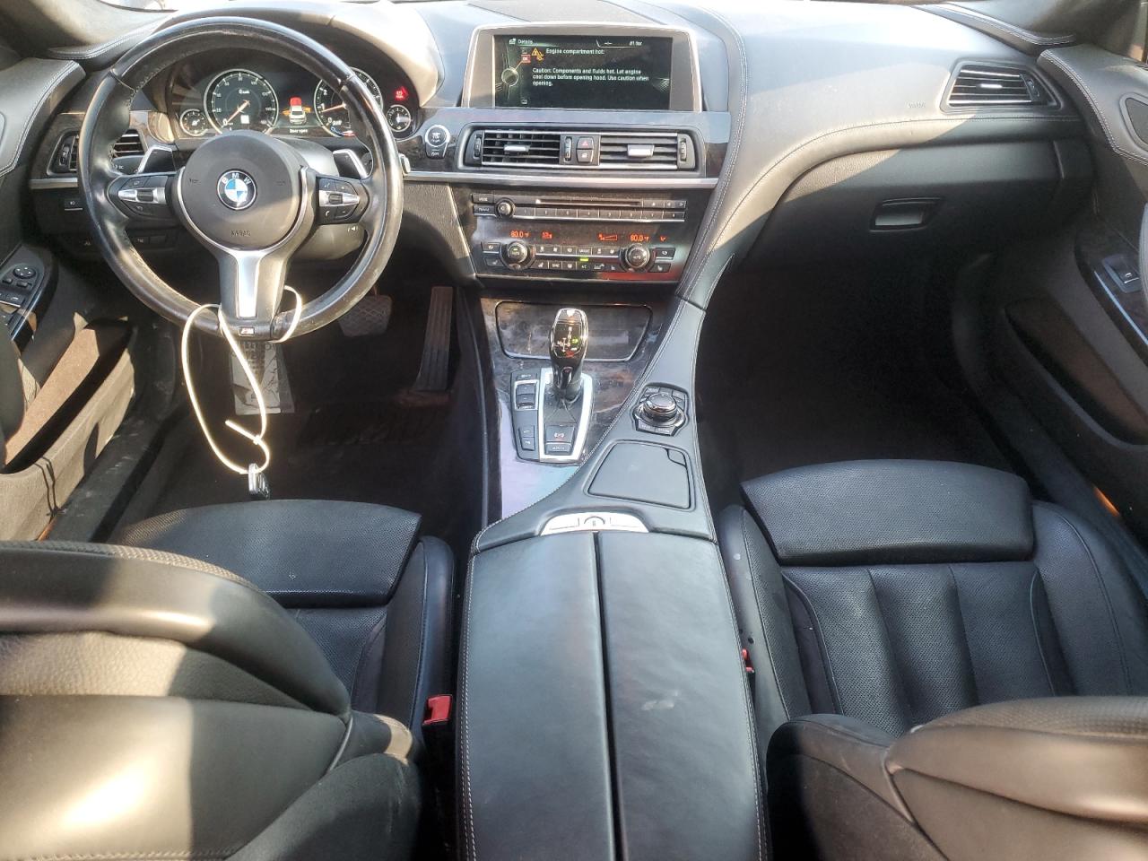2014 Bmw 650 I Gran Coupe Черный vin: WBA6B2C53ED129712