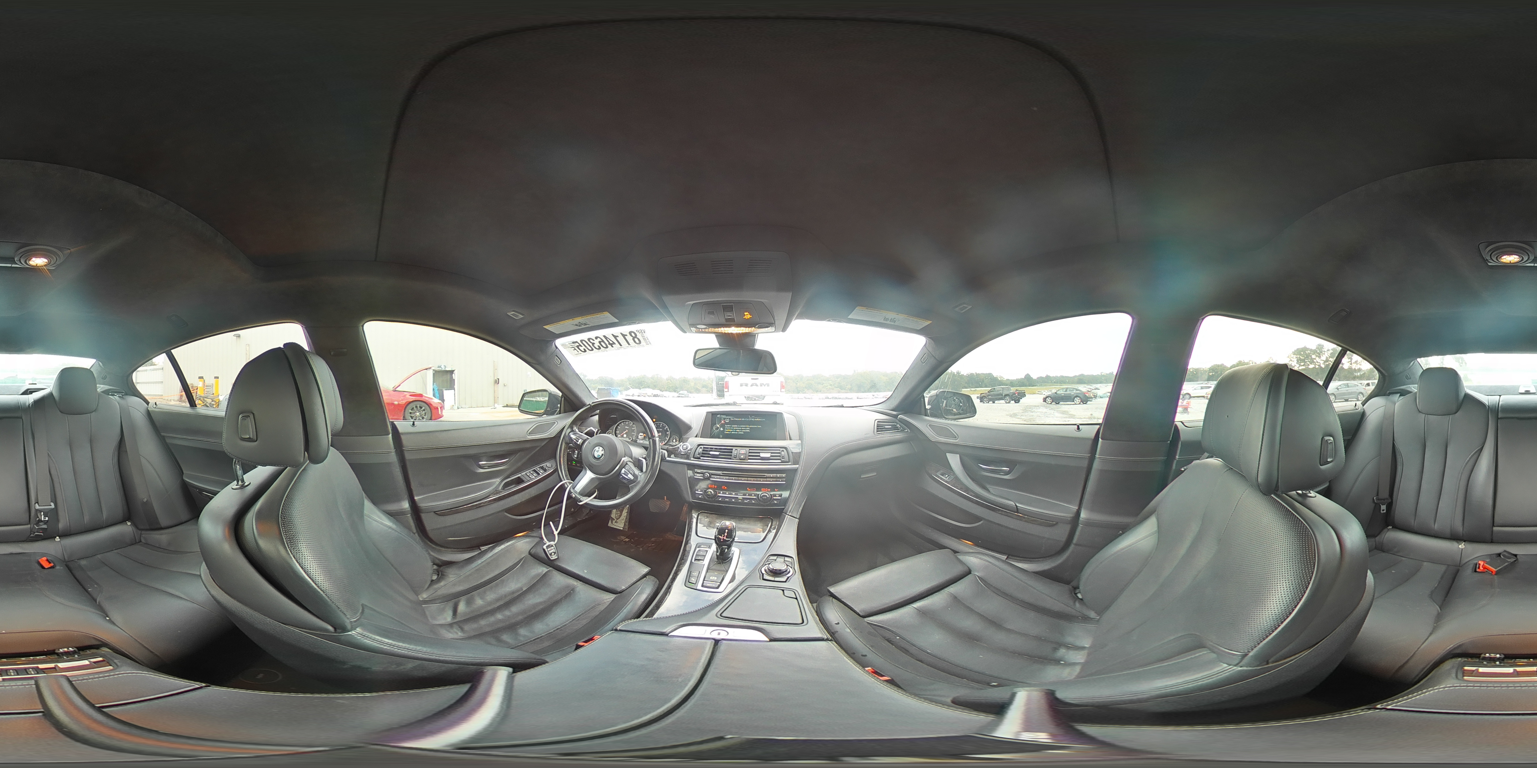 2014 Bmw 650 I Gran Coupe Черный vin: WBA6B2C53ED129712