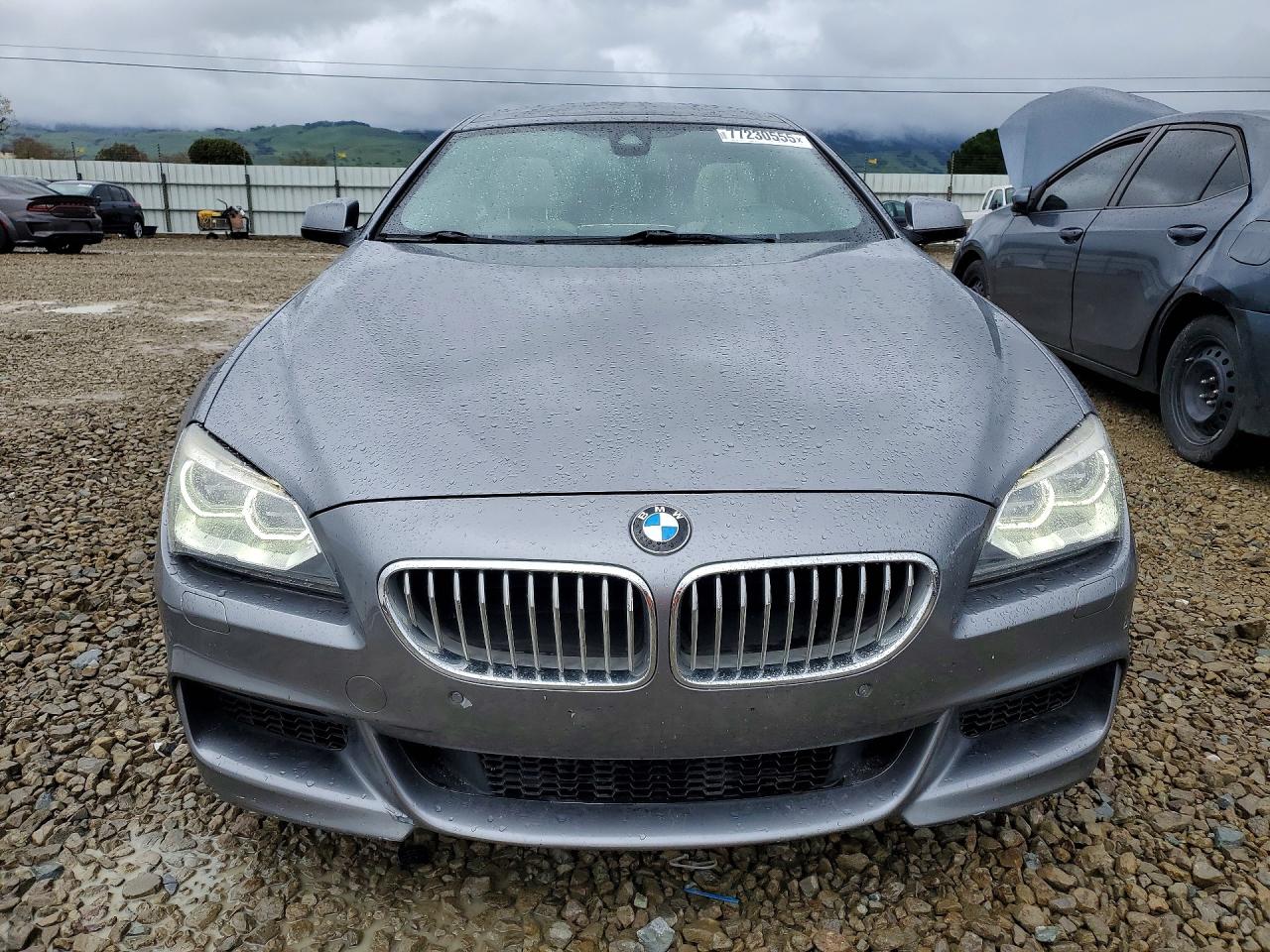 2014 Bmw 650 I Gran Coupe Gray vin: WBA6B2C54ED129329
