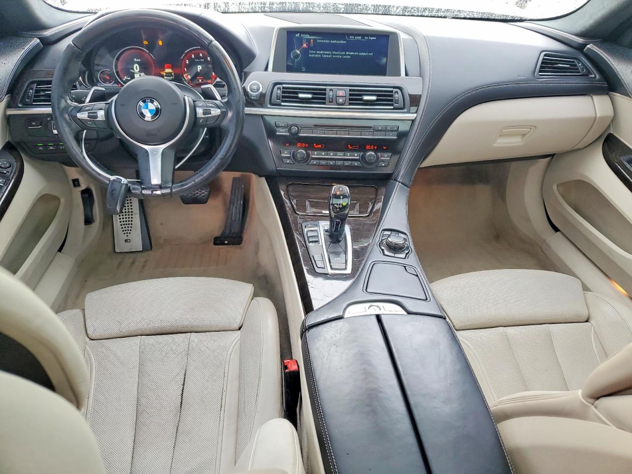 2014 Bmw 650 I Gran Coupe Gray vin: WBA6B2C54ED129329