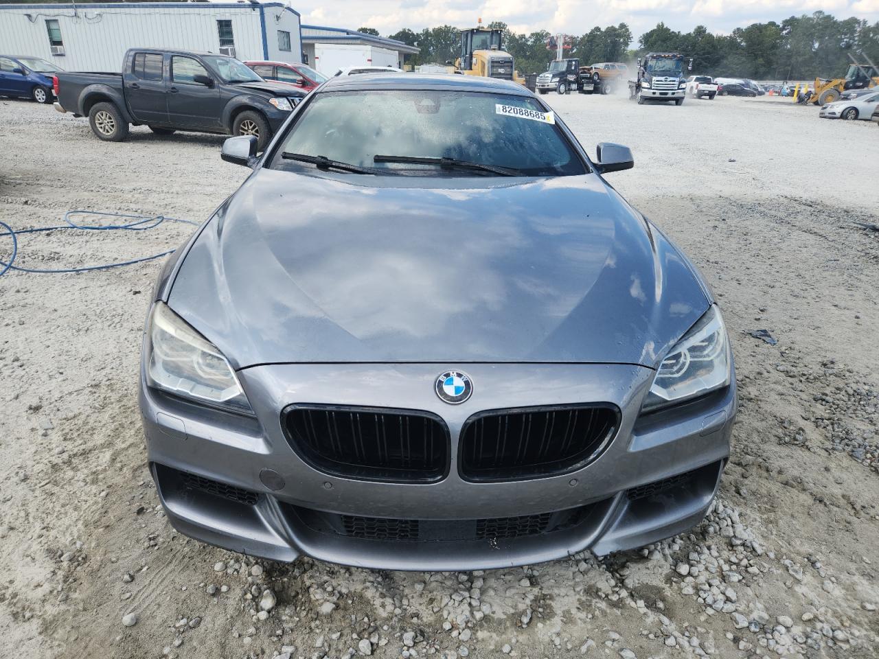 2014 Bmw 650 I Gran Coupe Gray vin: WBA6B2C54ED129802