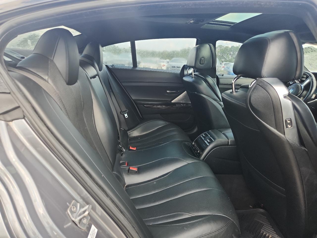 2014 Bmw 650 I Gran Coupe Gray vin: WBA6B2C54ED129802