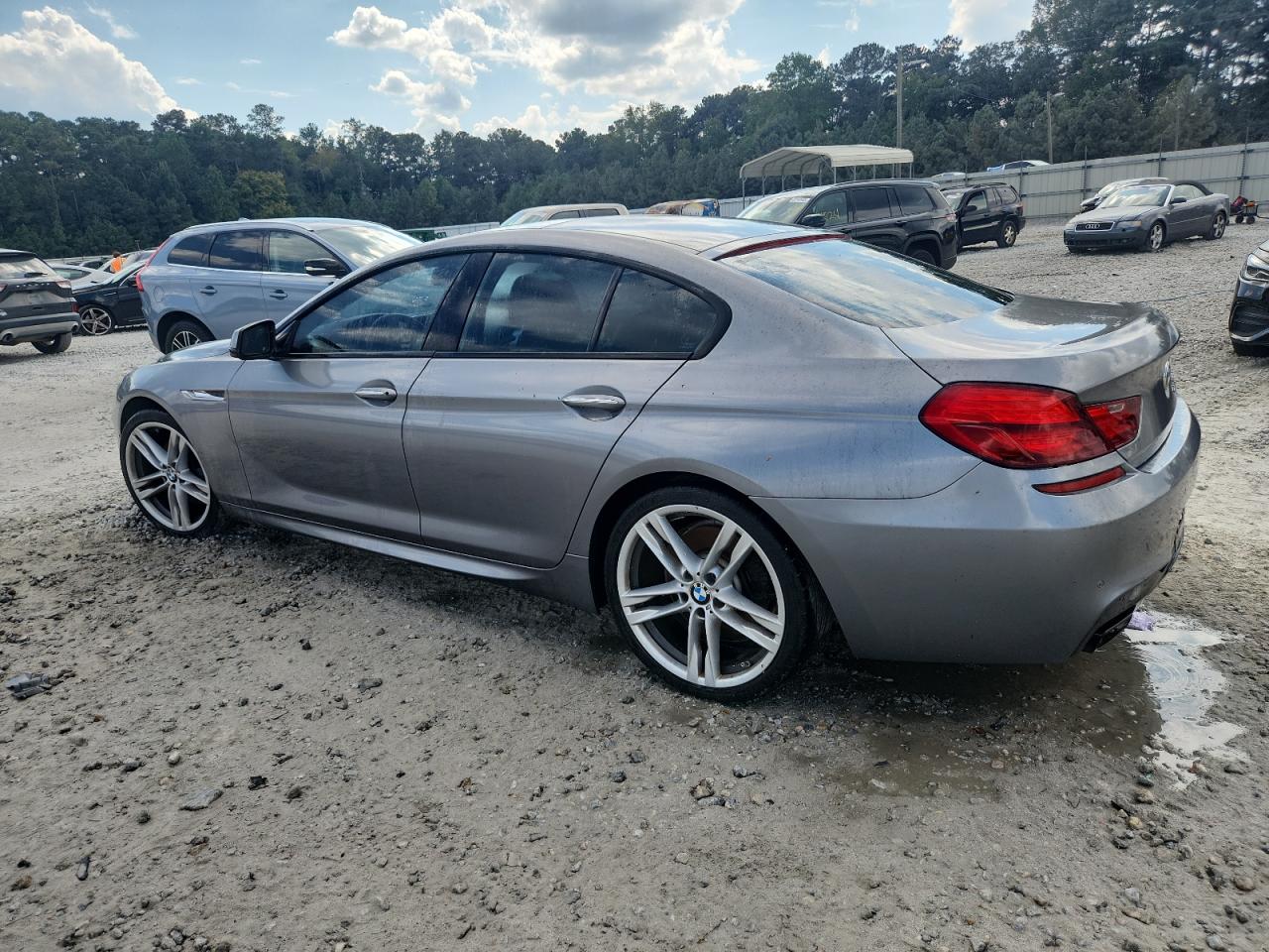 2014 Bmw 650 I Gran Coupe Gray vin: WBA6B2C54ED129802