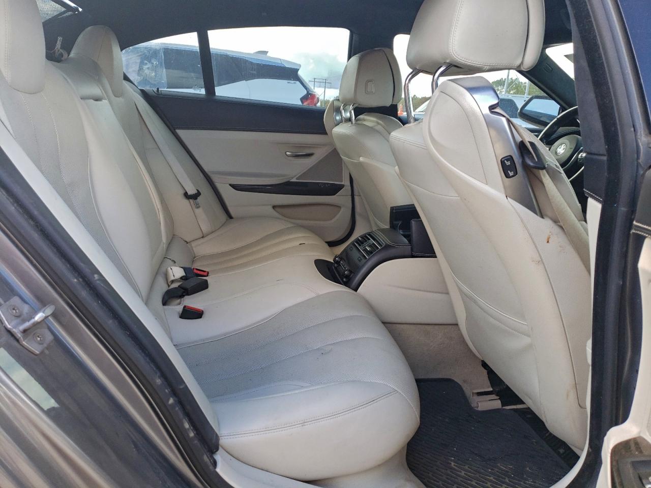 2015 Bmw 650 I Gran Coupe Silver vin: WBA6B2C54FGB99805