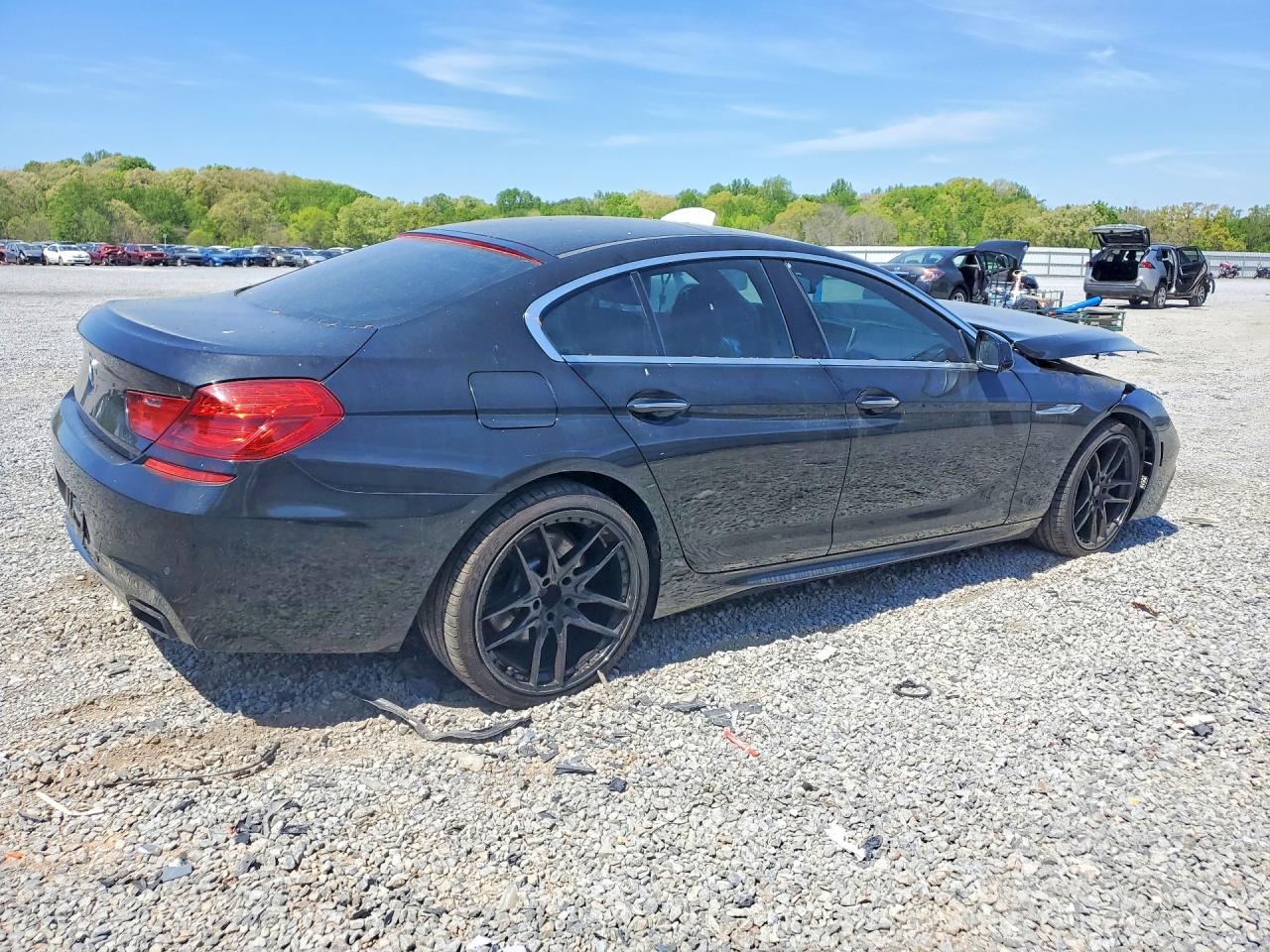 2013 Bmw 650 I Black vin: WBA6B2C55DD128334