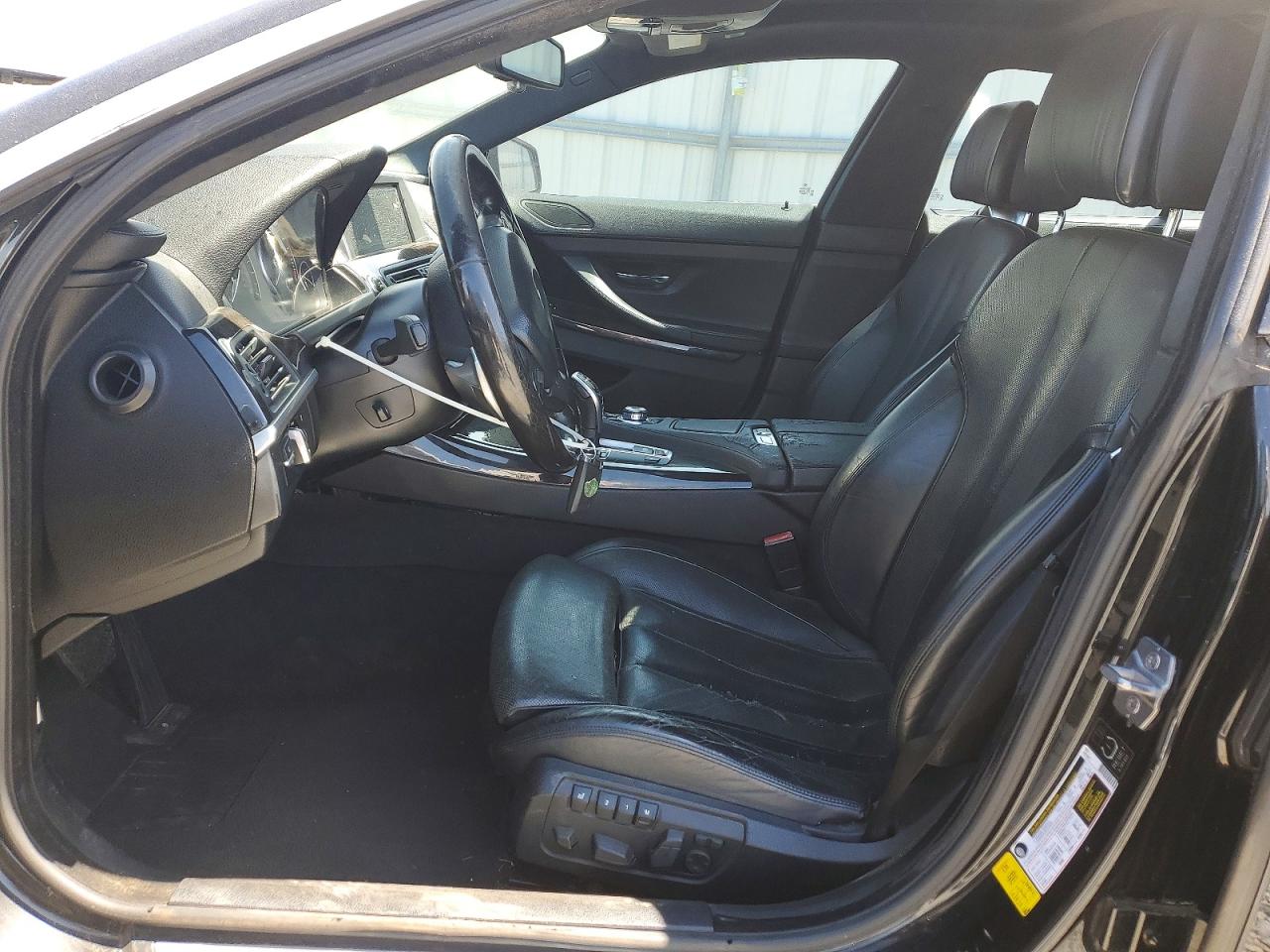 2013 Bmw 650 I Black vin: WBA6B2C55DD128334