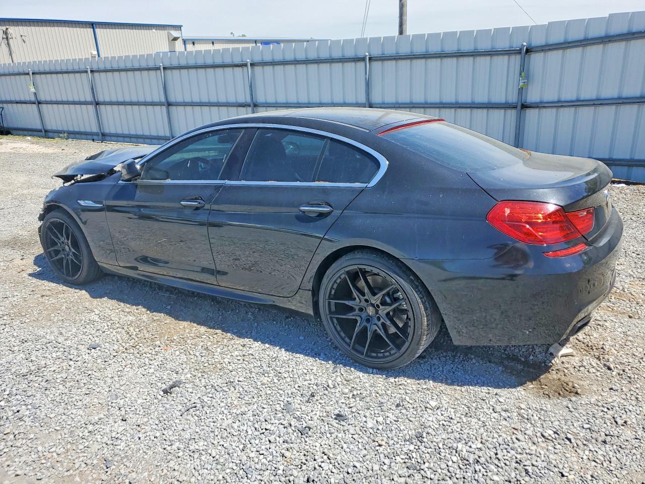 2013 Bmw 650 I Black vin: WBA6B2C55DD128334