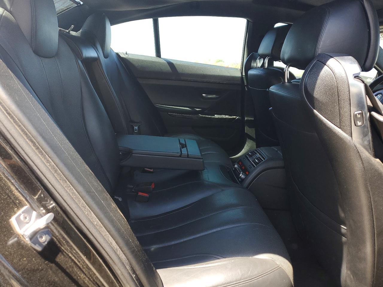 2013 Bmw 650 I Black vin: WBA6B2C55DD128334
