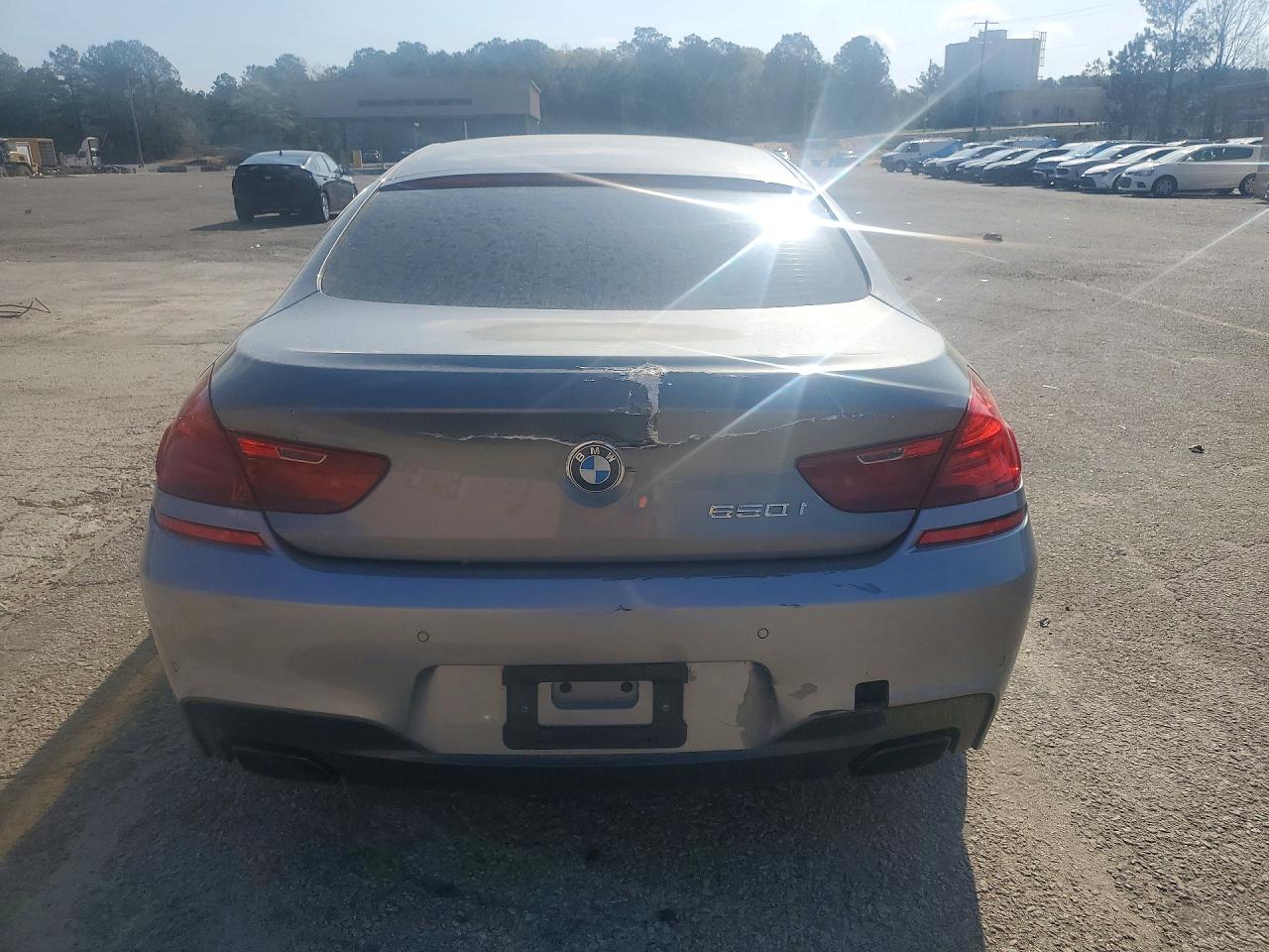 2013 Bmw 650 I Gray vin: WBA6B2C55DD128737