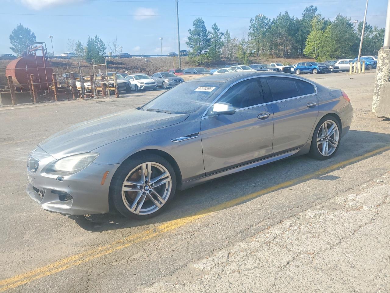 2013 Bmw 650 I Gray vin: WBA6B2C55DD128737